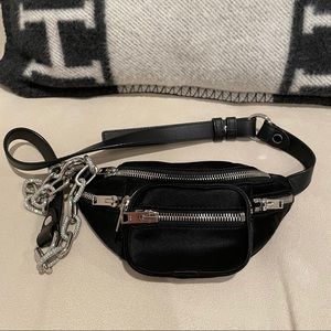 Alexander Wang belt bag with crystal chain